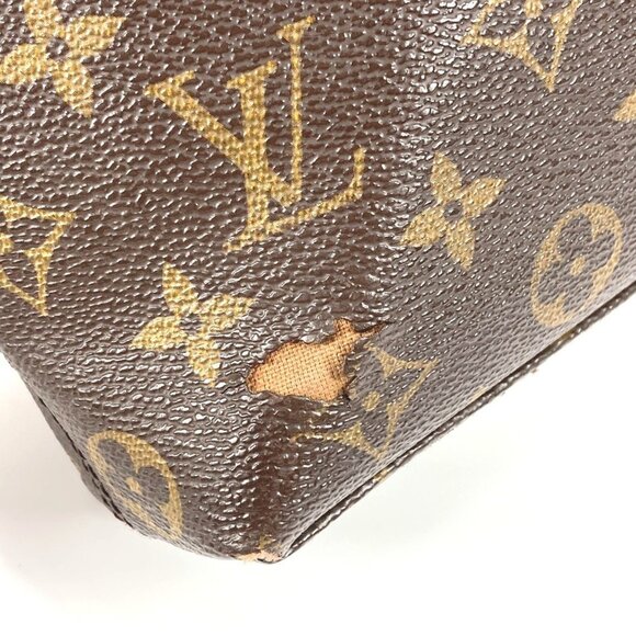 LOUIS VUITTON Authentic Black Monogram Canvas Bag - Picture 7 of 16